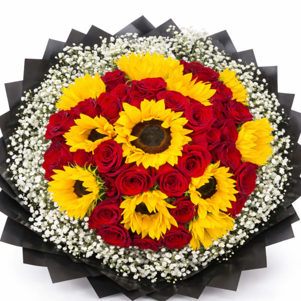 Sunset Romance Bouquet