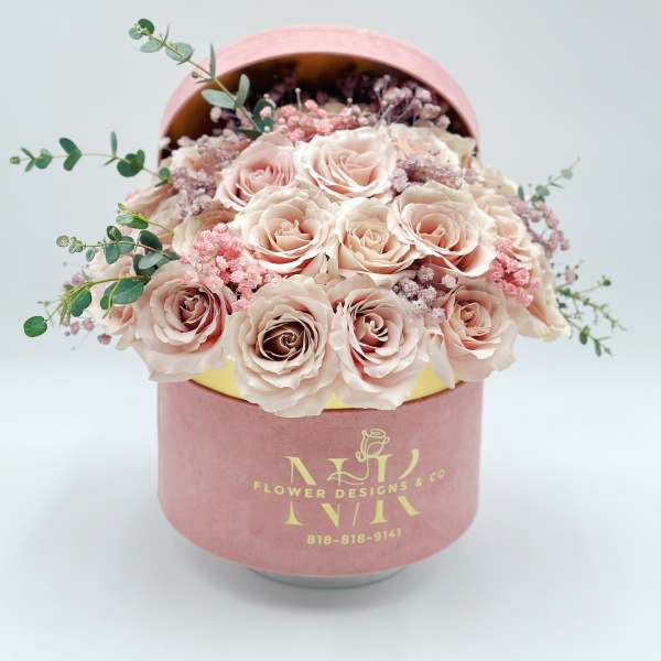 Roses In a Velvet Box!