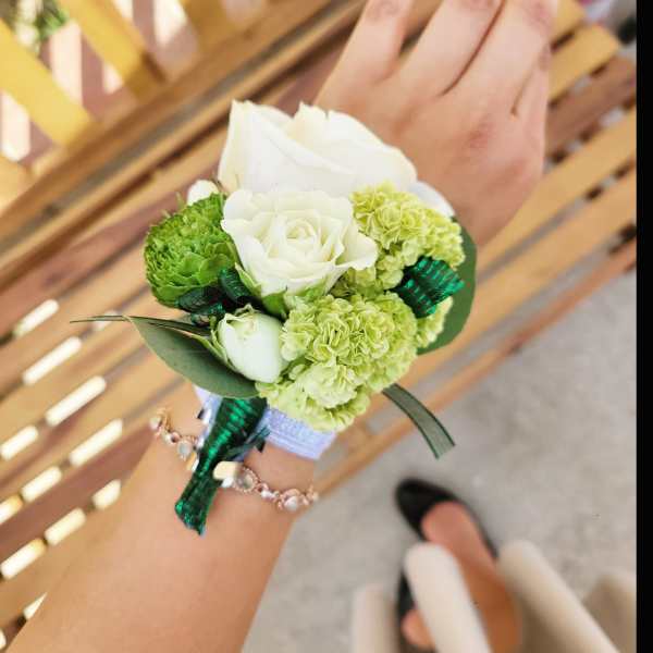 Emerald Sky Corsage