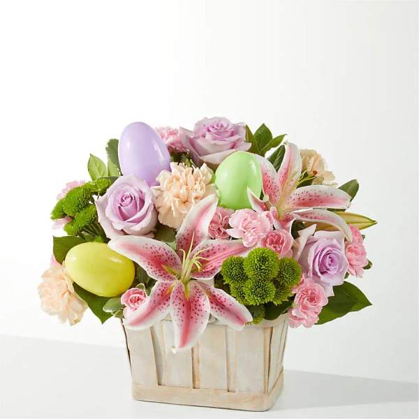 Eggcellent Blooms Basket