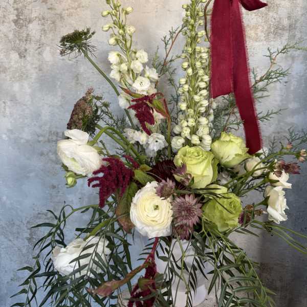 Not-So-Traditional Winter Arrangement