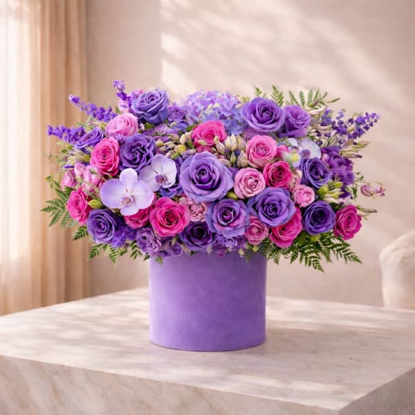 Violet Garden Floral Arrangement