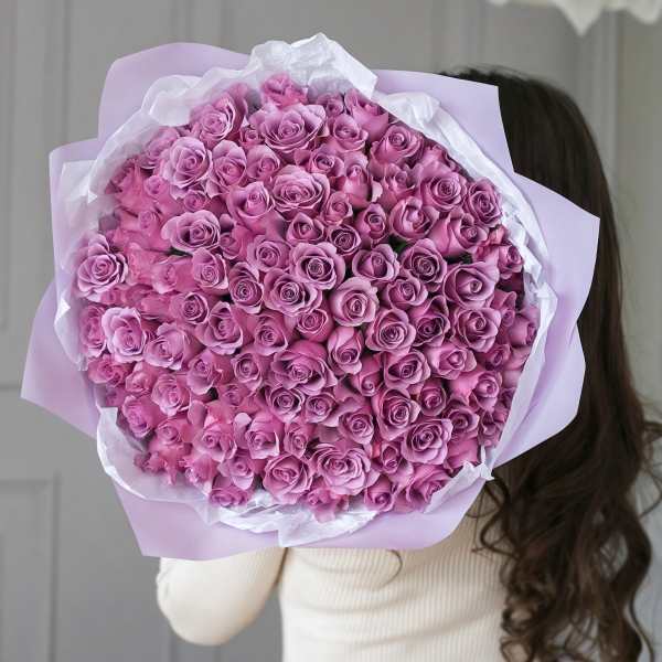 Purple roses