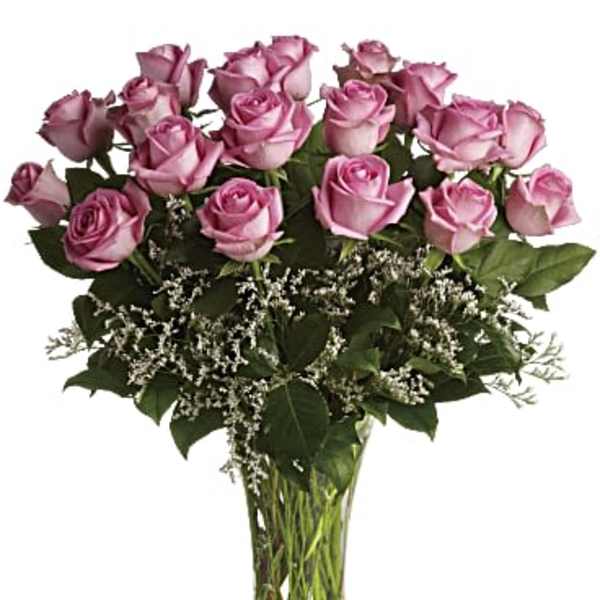 Dozen Long Stemmed Pink Roses