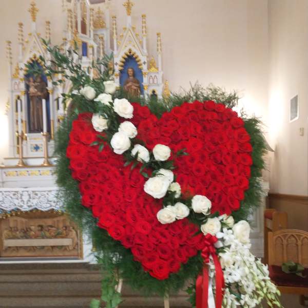 Red broken heart 2 days notice