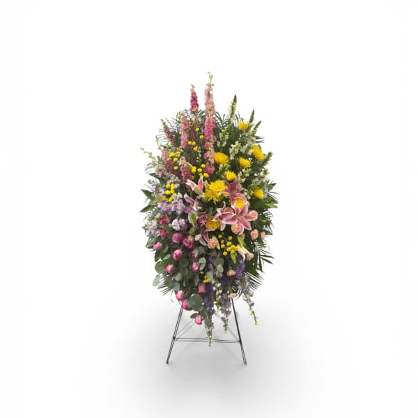 Lilies and Blooms Standing Spray