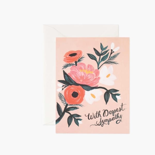 With Deepest Sympathy Card