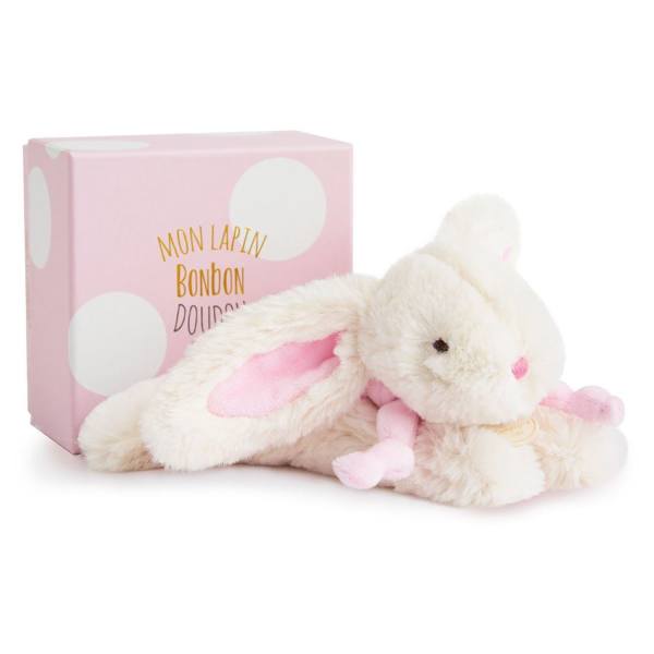 Pink Plush Bunny 6.3"