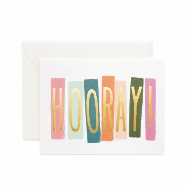 Hooray! Greeting Card