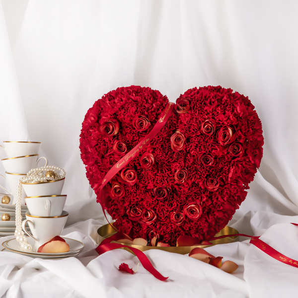 Standing-up Red Heart