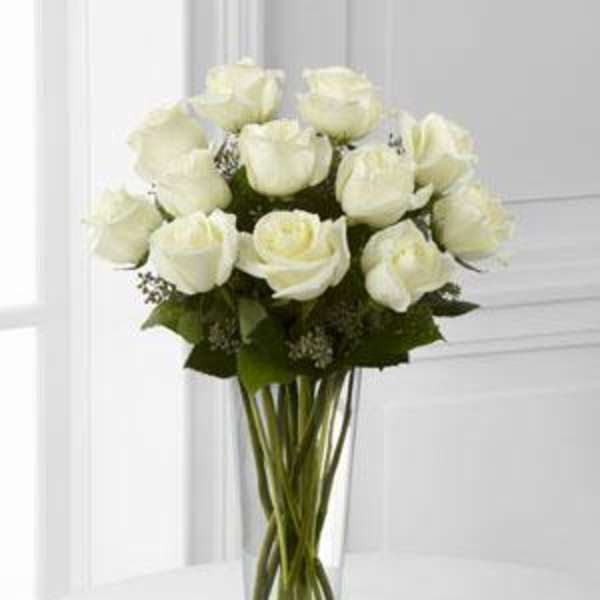 White Rose Bouquet