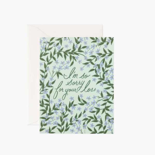 Laurel Sympathy Card