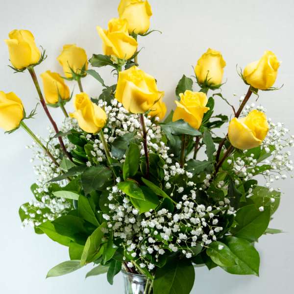 Dozen Yellow Roses
