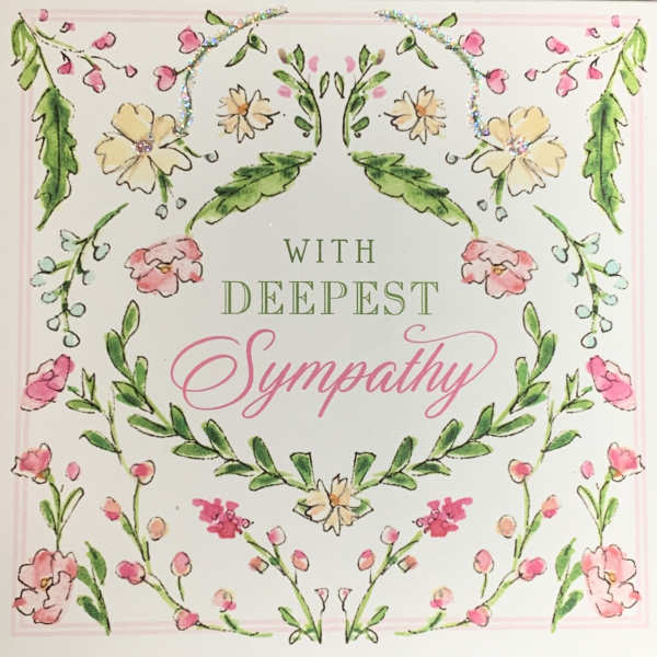 With Deepest Sympathy Enclosure Card
