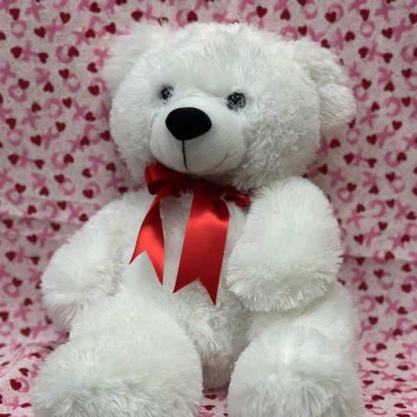 Large White Teddy Bear