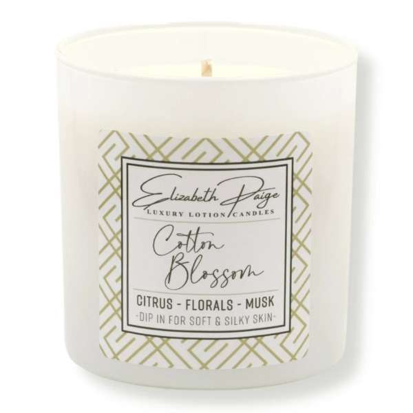 Cotton Blossom Soy Lotion Candle