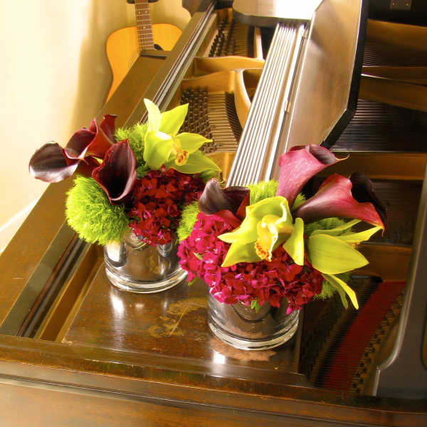 89 bookend orchids (pair)