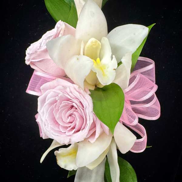 Eastern Star Corsage #2 Mixed Flowers. ** NOT FOR PROM