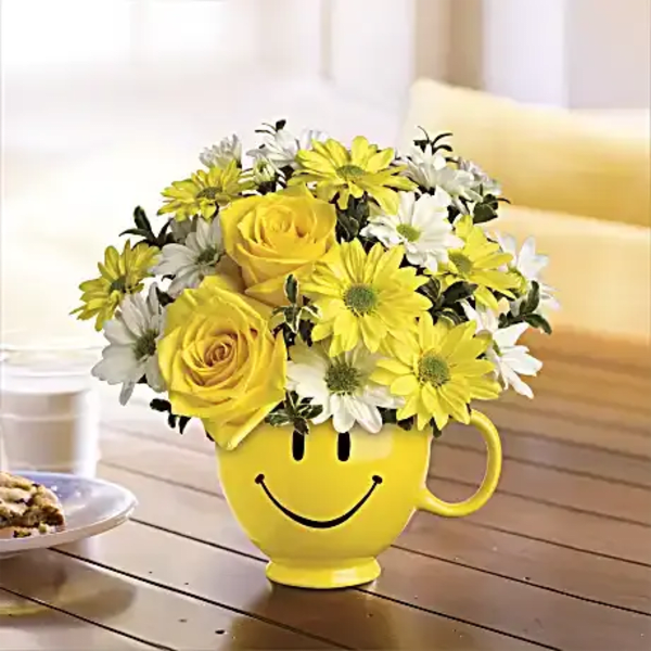Be Happy Smile Mug