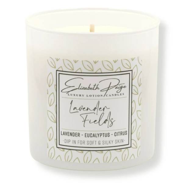 Lavender Fields Soy Lotion Candle