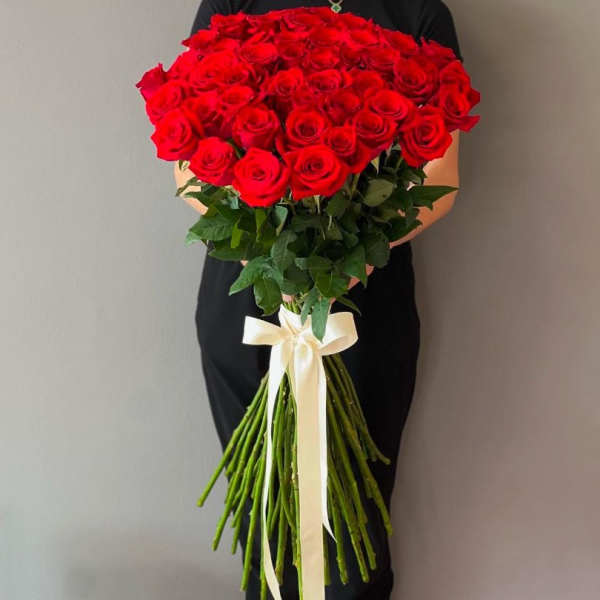 50 RED ROSES BOUQUET