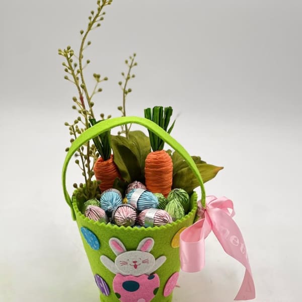 Carrot Garden Easter Chocolate Basket