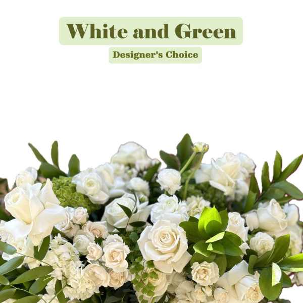 White and Green - Designer Choice