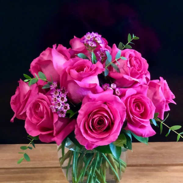 Modern Dozen in Hot Pink