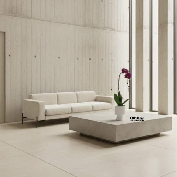 Purple Phalaenopsis Orchid Arrangement – Modern Luxury