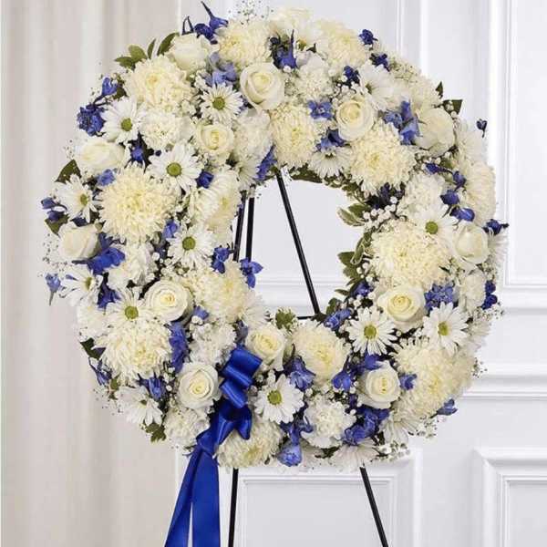 Serene Sympathy Circle Wreath