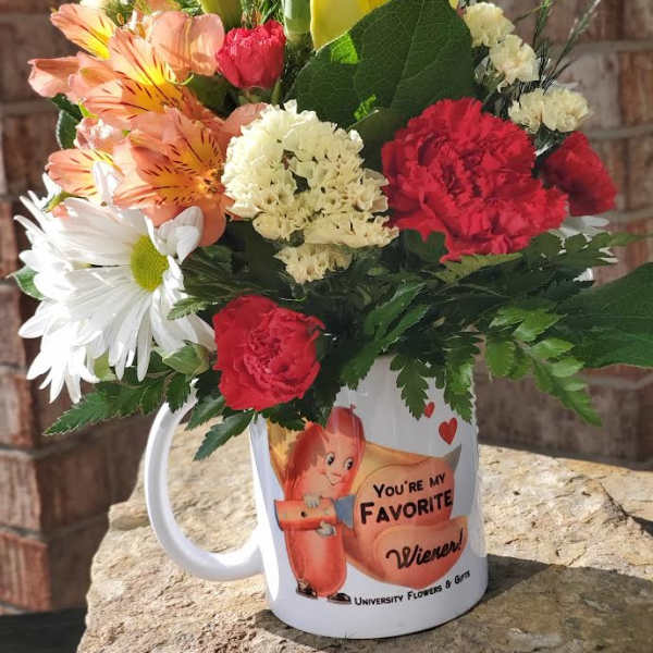 "My Favorite Wiener" - Retro Mug Collection