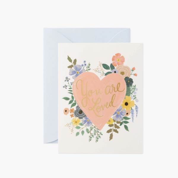 You are Loved Heart Card