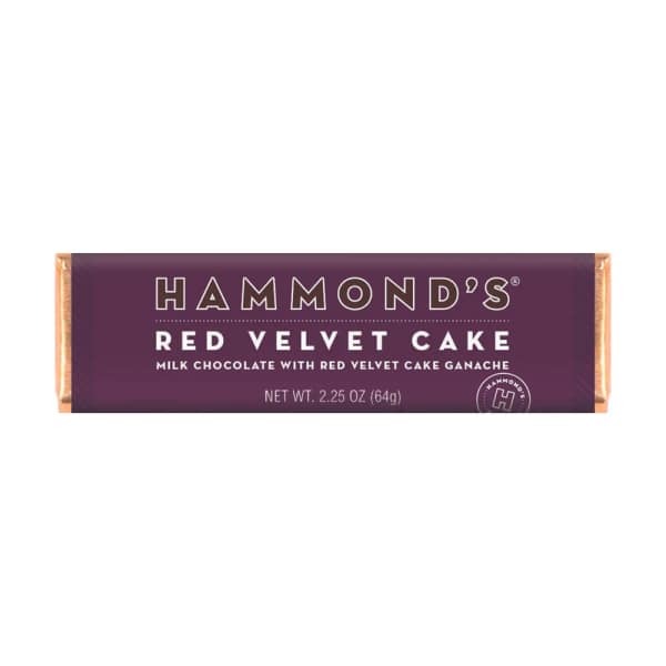 Hammond's Red Velvet Cake Chocolate Bar