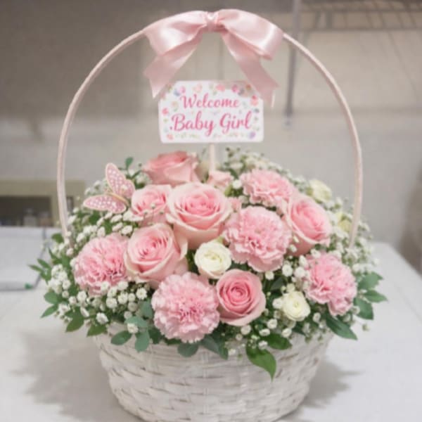 Little Princess Welcome Basket