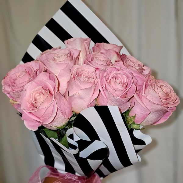 Blush Romance Rose Bouquet