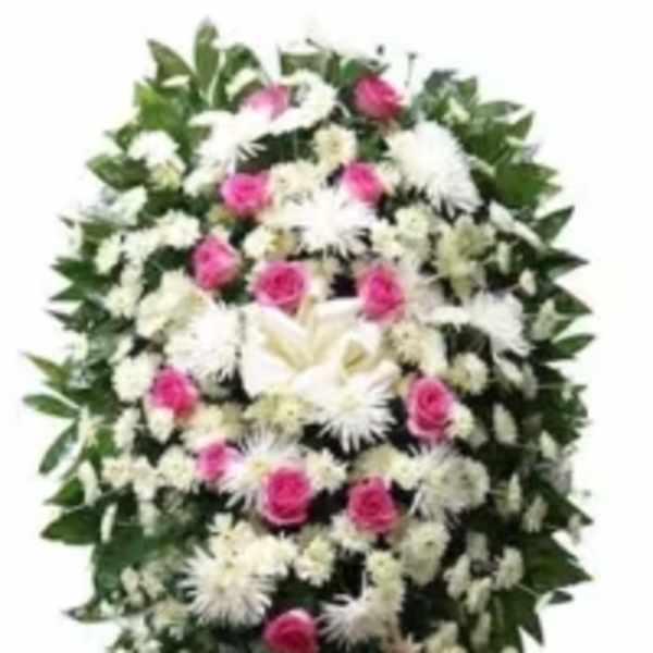 Hearts of Remembrance Standing Spray