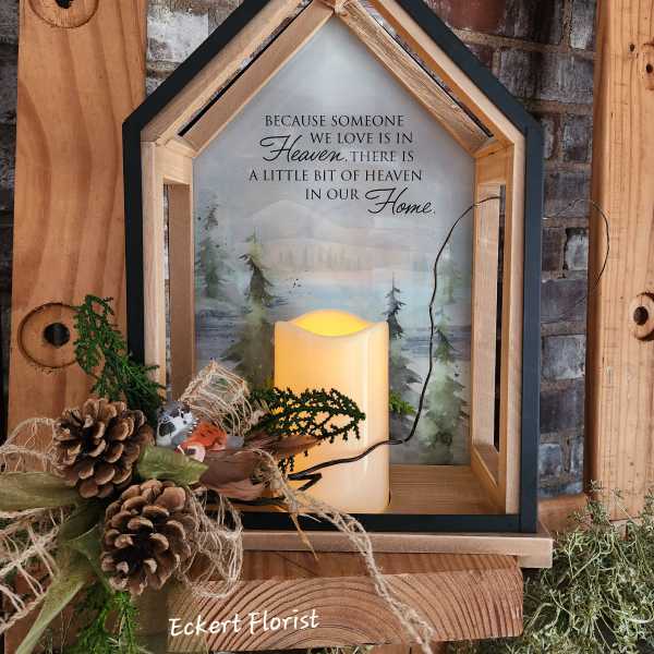 Eckert Florist's "Because Someone We Love..." Open Lantern *Our Local Delivery Only