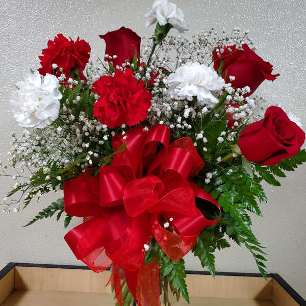 Roses and Carnations