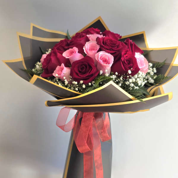 Endless Love Bouquet (Vase Not included) - Choose DELUXE to ADD-ON Vase