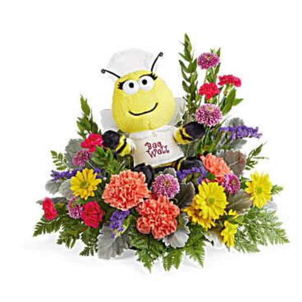 Teleflora's Bee Adored Bouquet