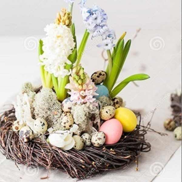 Easter Table Display