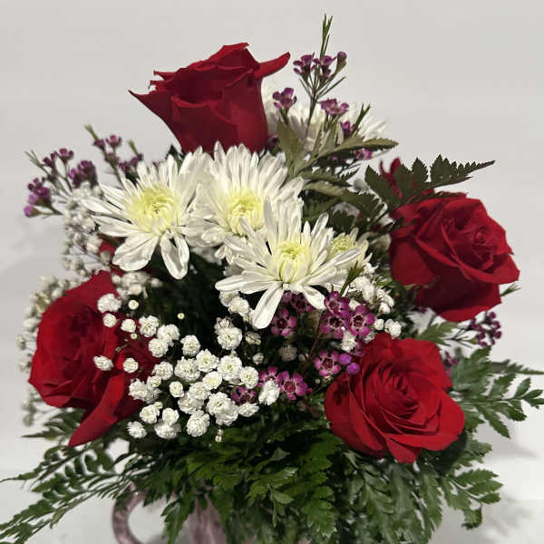 Coffee cup arrangement