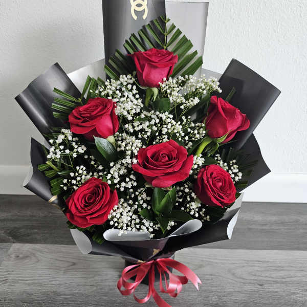 Vaseless Wrapped Bouquet