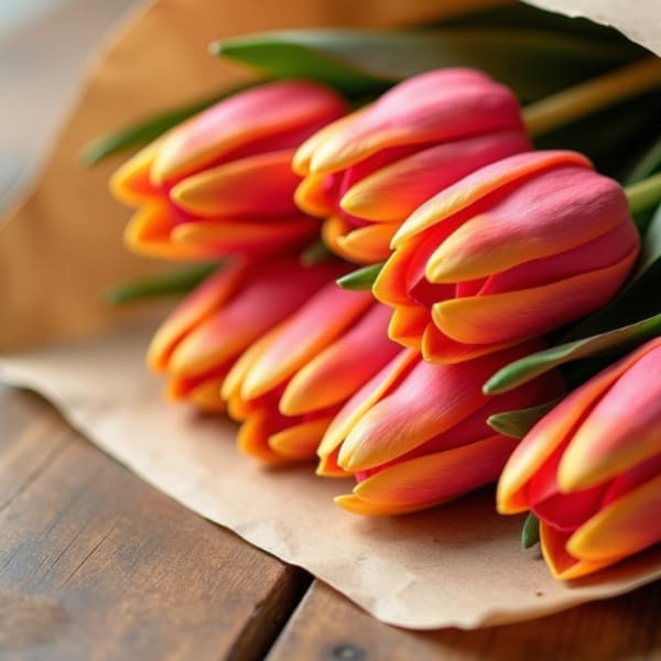 Just Tulips: A Hand-Tied Bouquet for Every Occasion