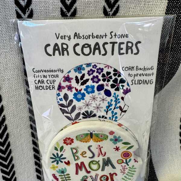 Car Coaster Best Mom Ever