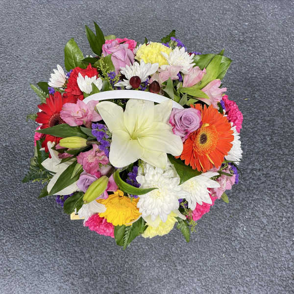 Mix Floral Basket