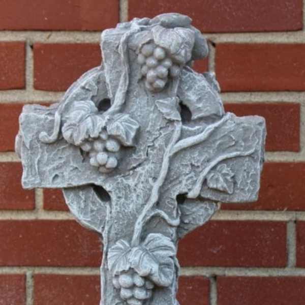 Grapevine Cross Statue