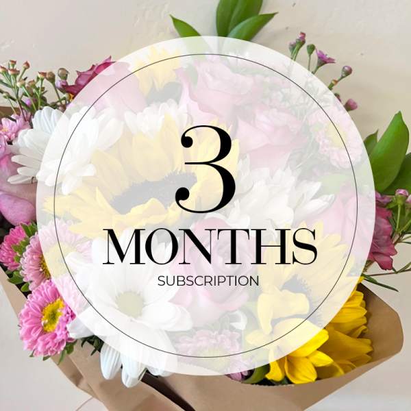 Weekly Flower Delivery - 3 Months