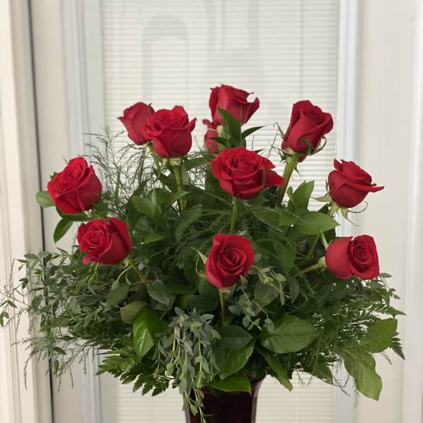 One Dozen Red Roses
