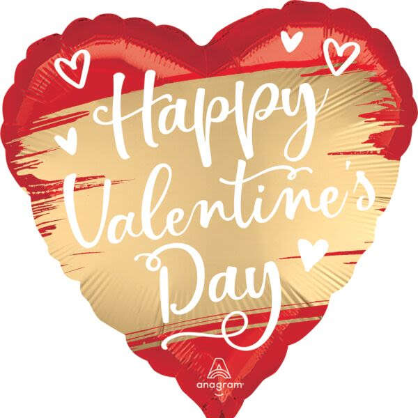 Mylar Happy Valentines Day Balloon